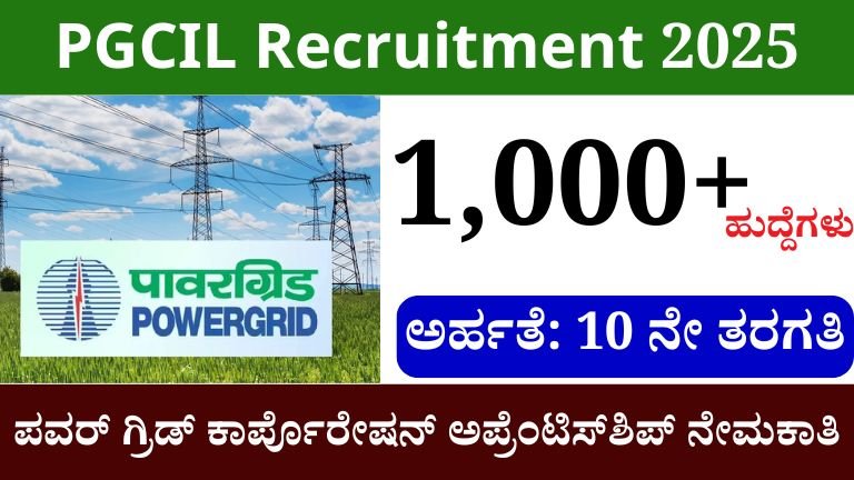 PGCIL Recruitment 2025