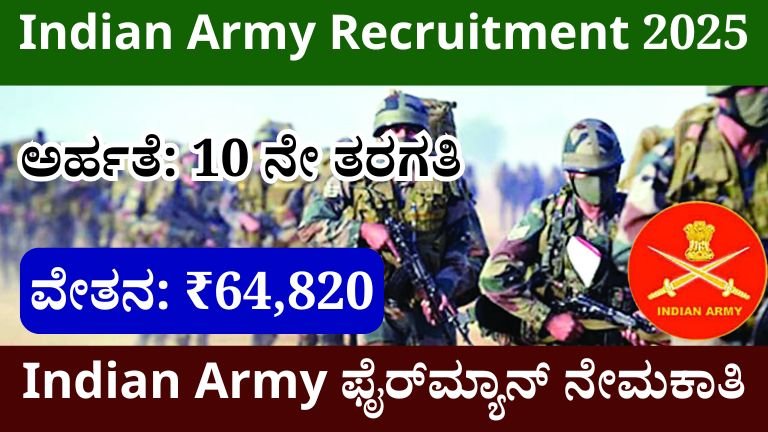 Indian Army Recuitment